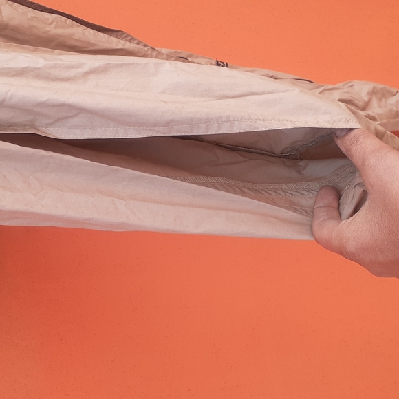 Vintage Cotton military ARMY Jumpsuit PEEKABOO SLIT SLEEVES SLIT PANT Cargo sz 8 - Picture 13 of 16